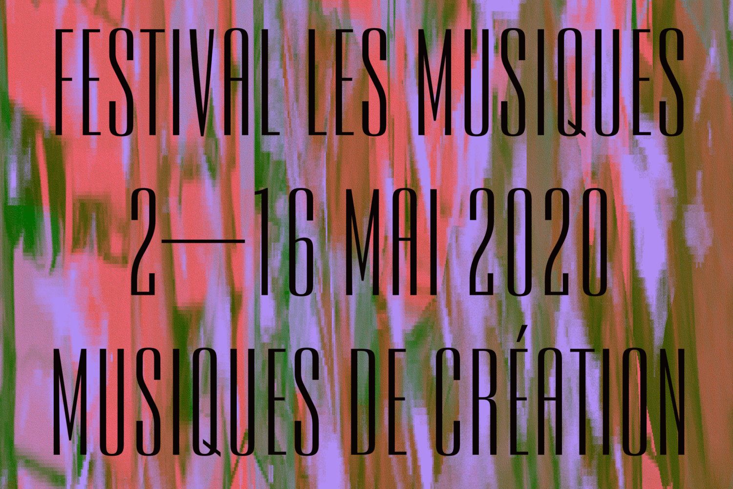 Les Musiques 2020 — GMEM Marseille