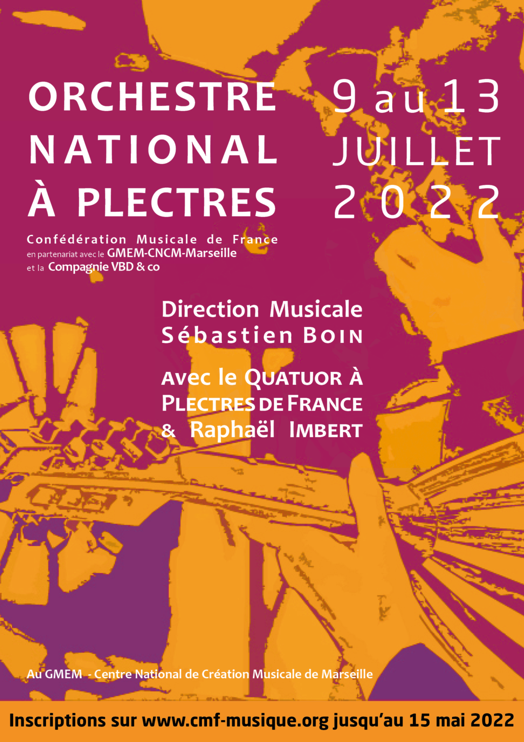 Orchestre national à plectres de France – CMF — GMEM Marseille